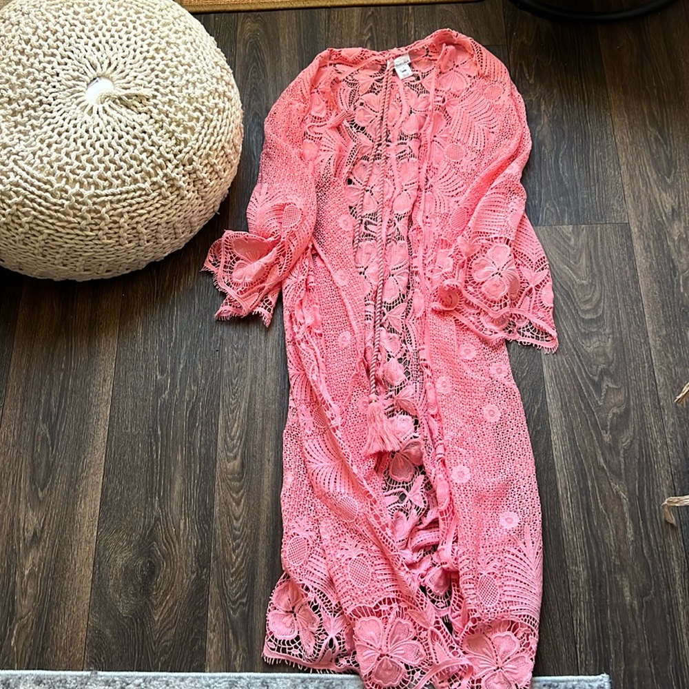Miguelina Pink Kimono